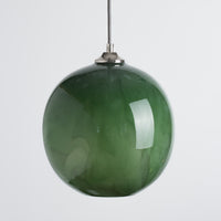 Mineral Pendant Large - Malachite/Plain