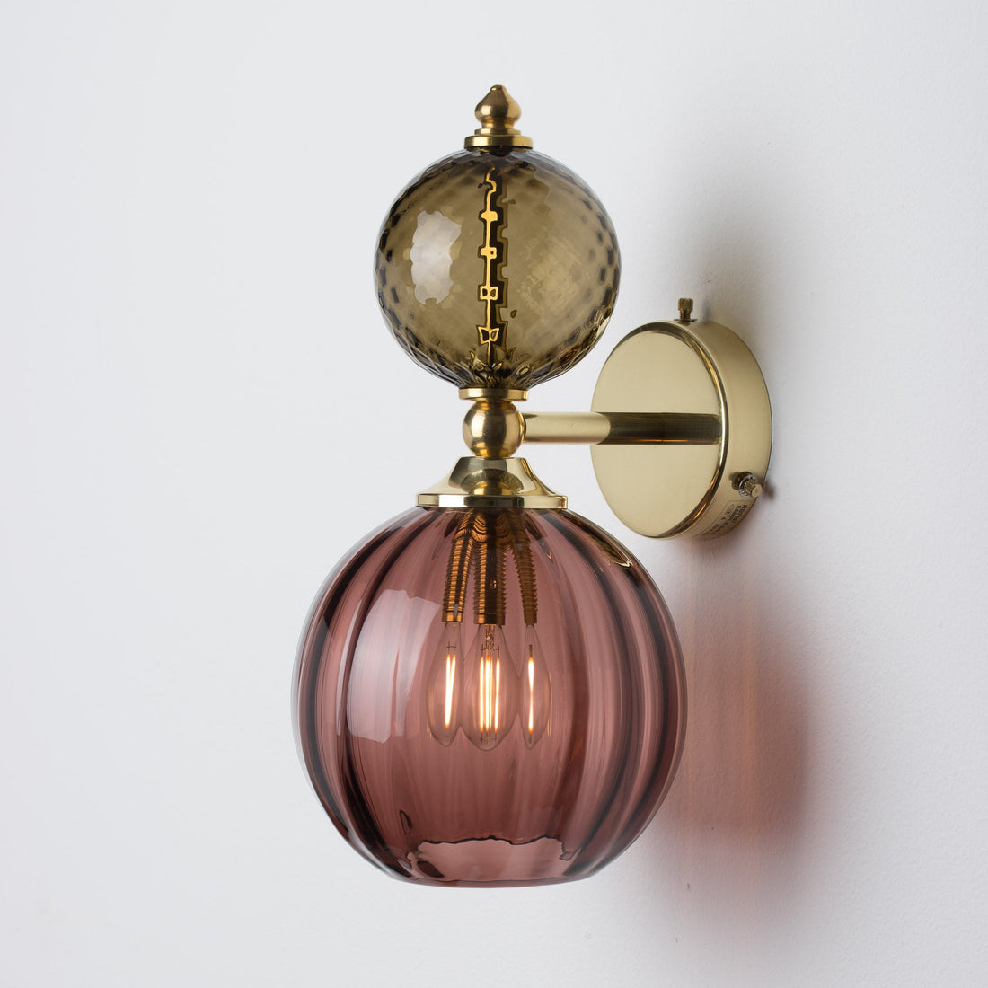 Pop Petite Wall Light - Tea/Bronze