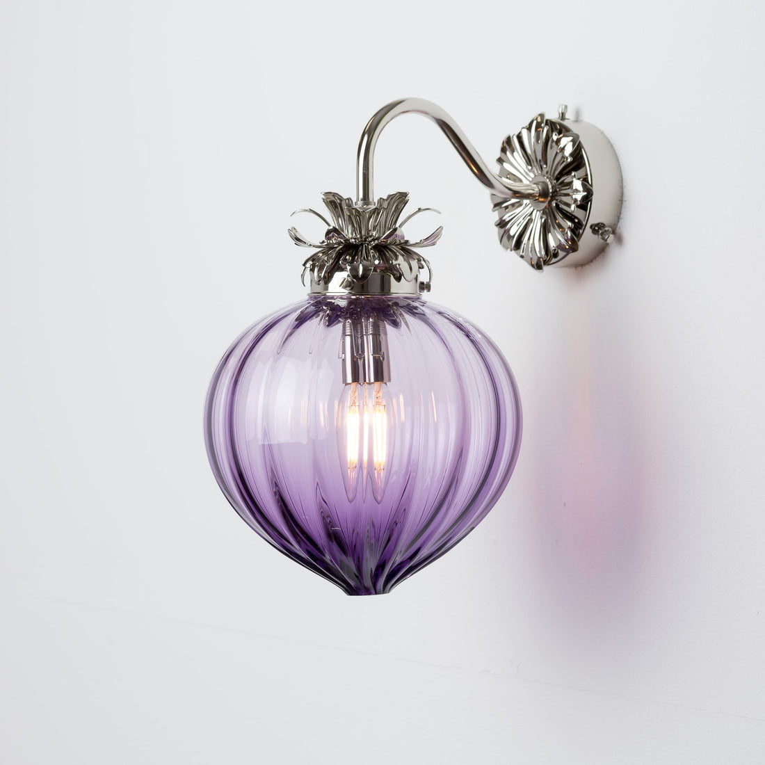 Flora Standard Wall Light - Purple/Optic
