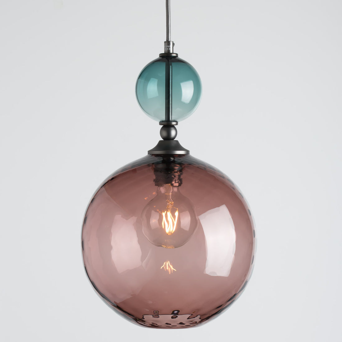 Pop Light Large - Tea/Steel