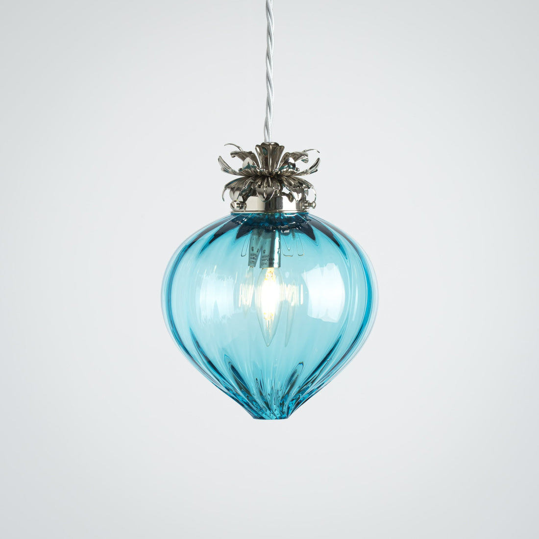 Flora Pendant Standard - Copper Blue/Optic