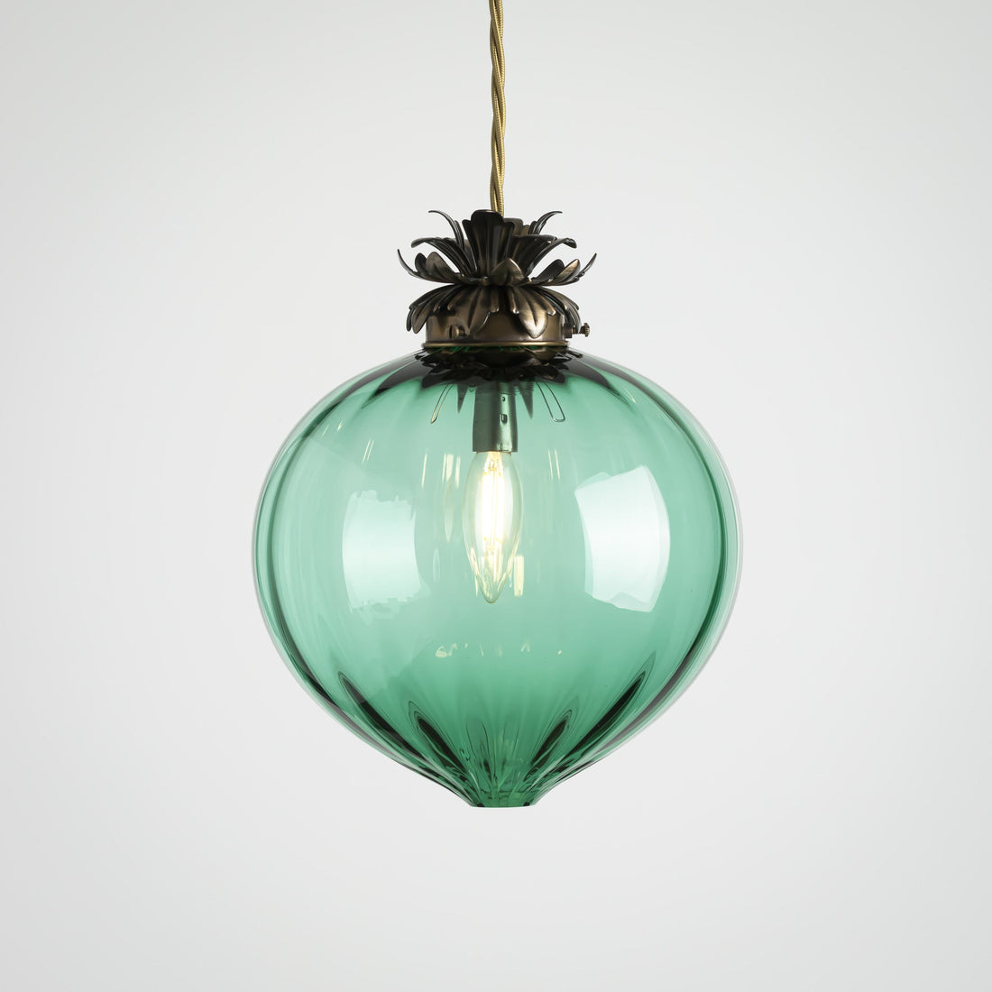 Flora Pendant Large - Forest/Optic