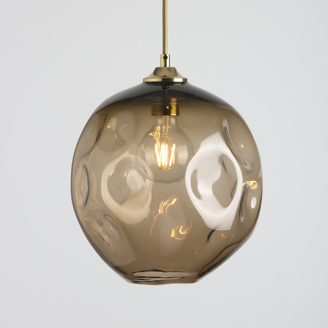Liquid Light Large - Bronze/Plain