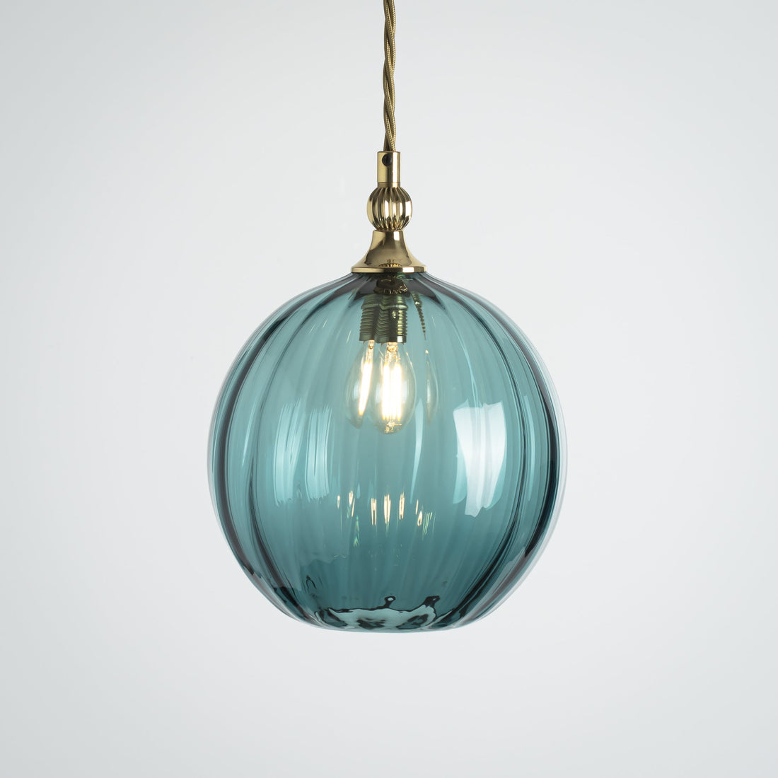 Finial Pendant - Steel/Optic