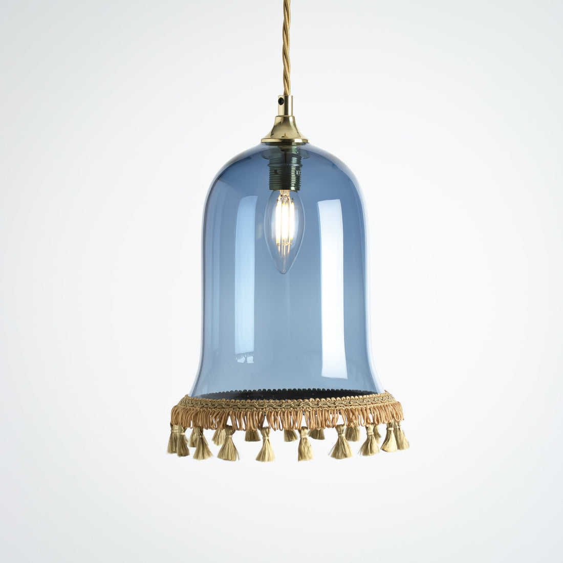 Tassel Light - Denim/Plain