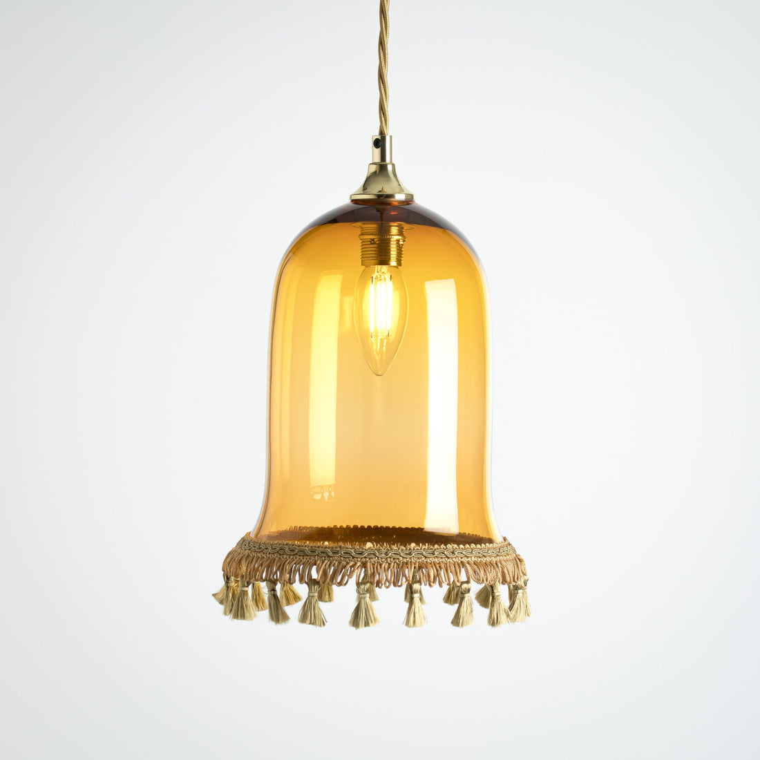 Tassel Light - Amber/Plain