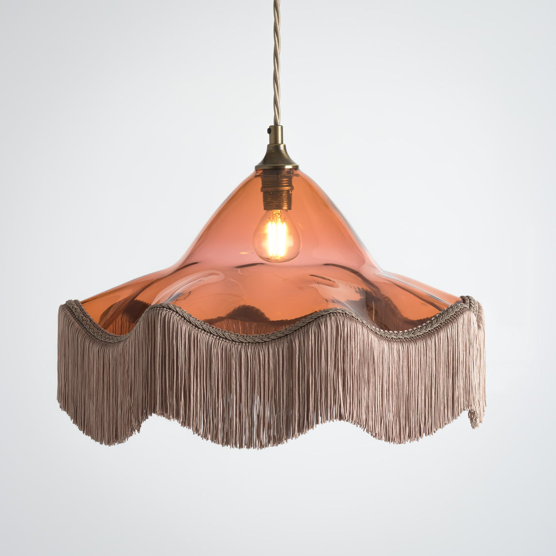 Vintage Light Standard - Peach/Plain