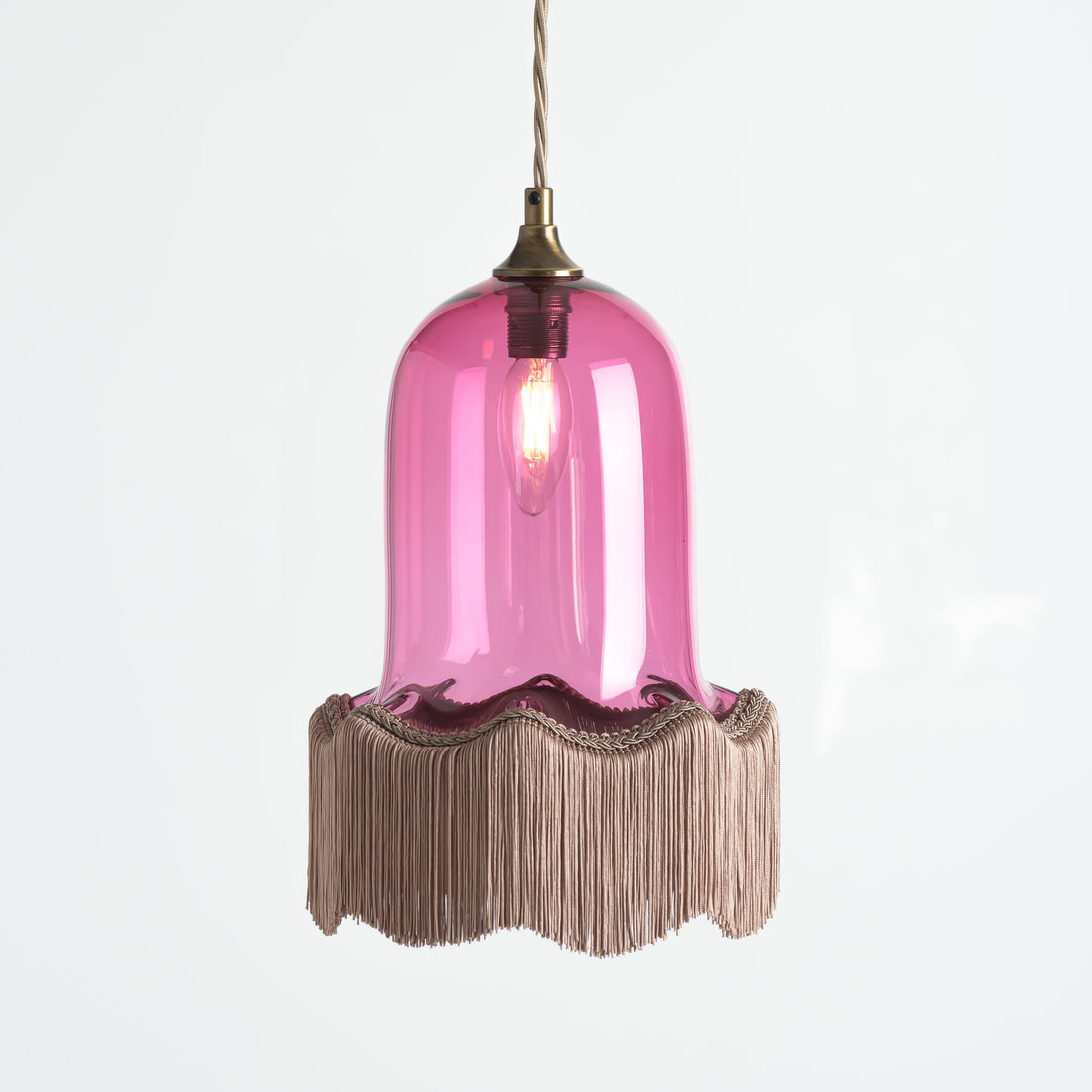 Vintage Bell Standard - Ruby/Plain