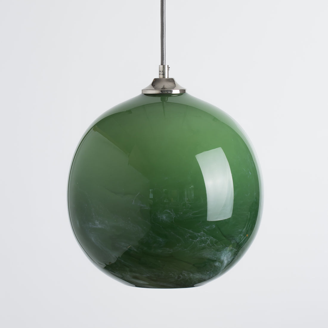 Mineral Pendant Large - Malachite/Plain