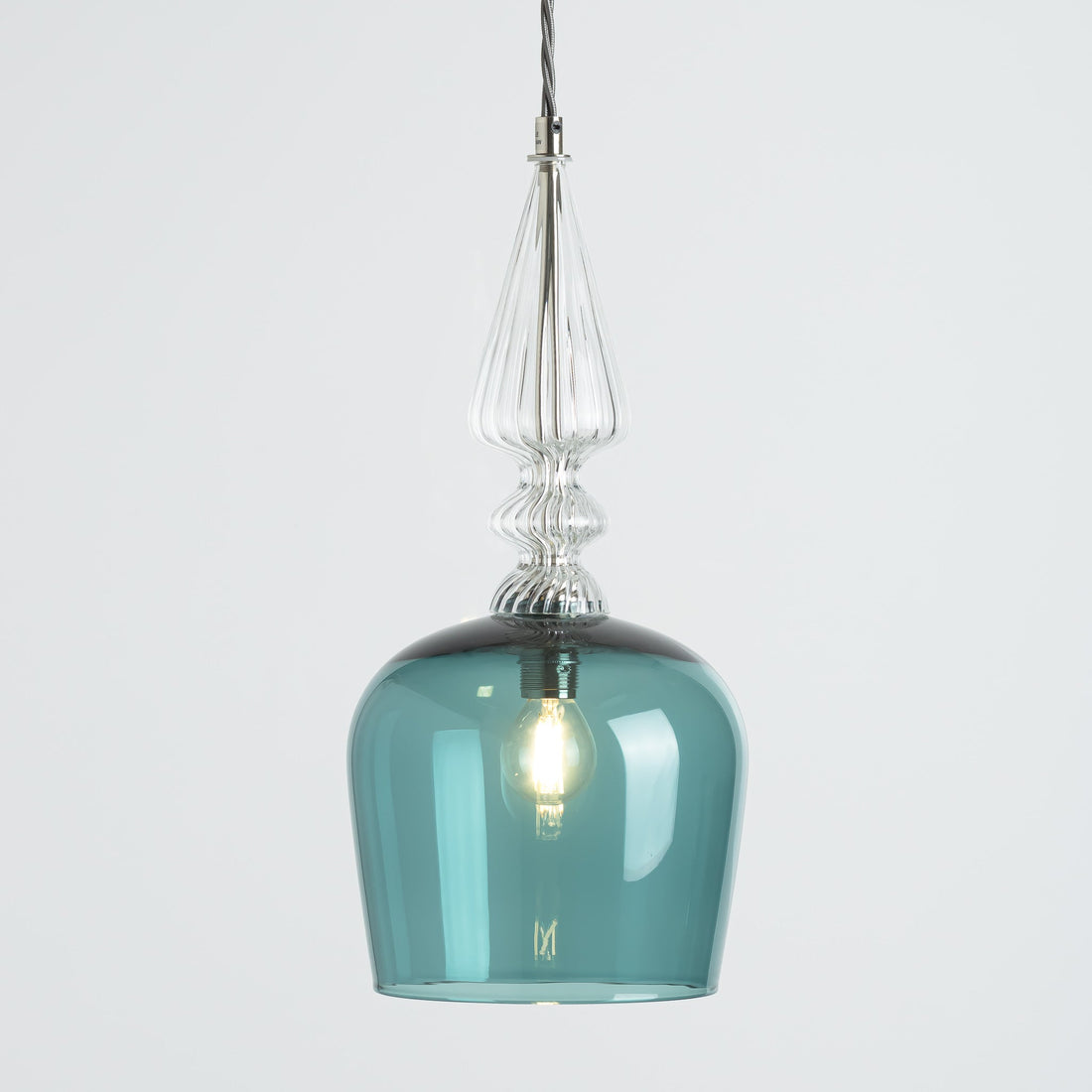 Spindle Shade - Steel/Plain