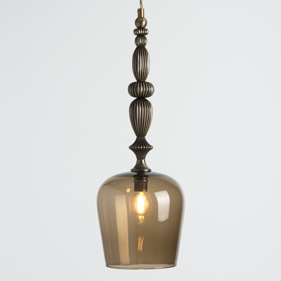 Standing Pendant - Bronze/Plain