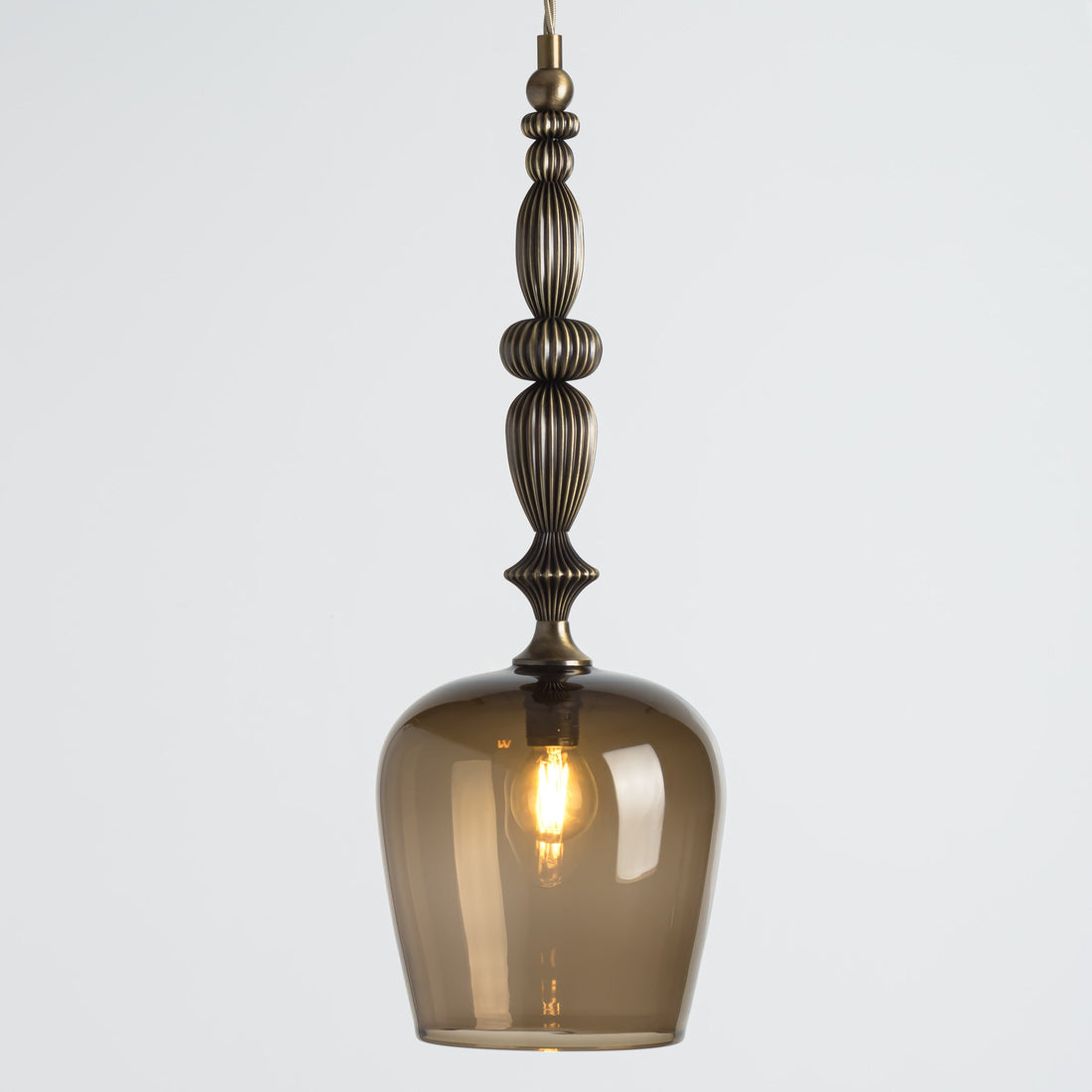 Standing Pendant - Bronze/Plain